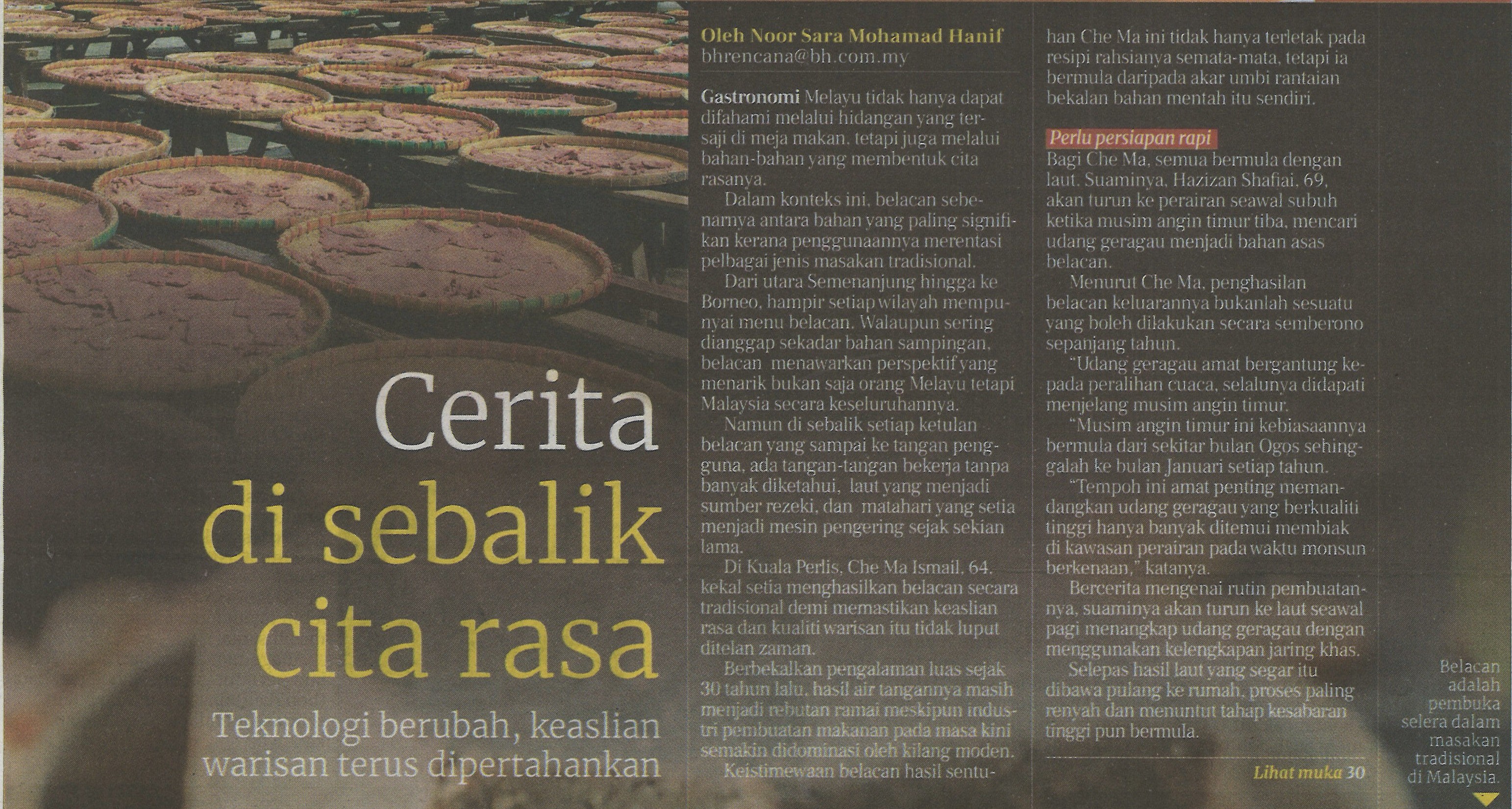 Cerita di sebalik cita rasa